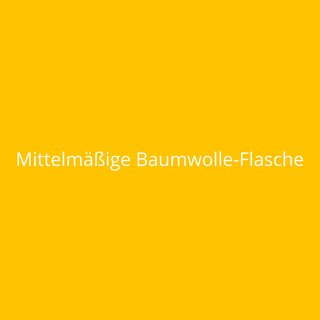 Mittelmäßige Baumwolle-Flasche