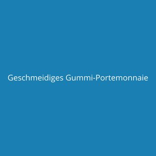 Geschmeidiges Gummi-Portemonnaie