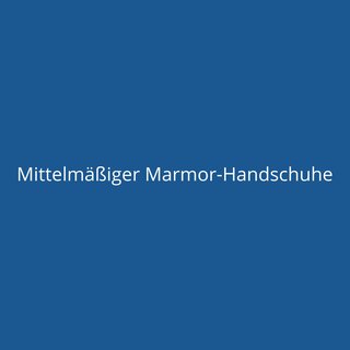 Mittelmäßiger Marmor-Handschuhe