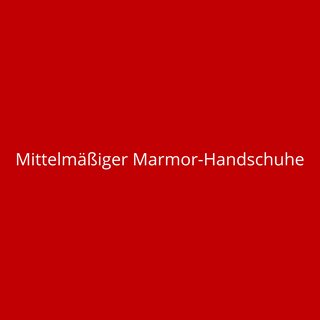 Mittelmäßiger Marmor-Handschuhe