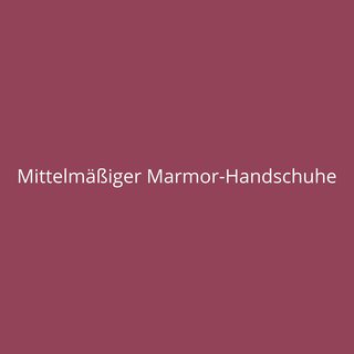 Mittelmäßiger Marmor-Handschuhe