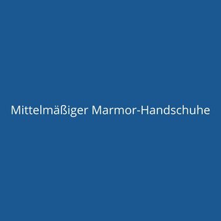 Mittelmäßiger Marmor-Handschuhe