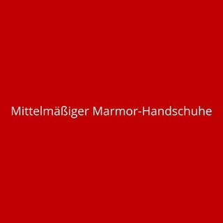 Mittelmäßiger Marmor-Handschuhe