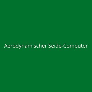 Aerodynamischer Seide-Computer