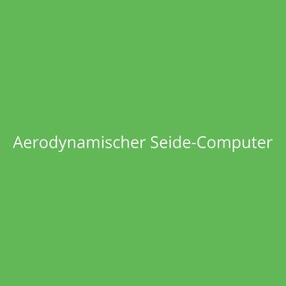 Aerodynamischer Seide-Computer